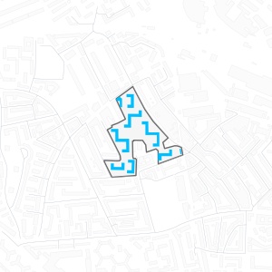 Map of Kentish Town Estate